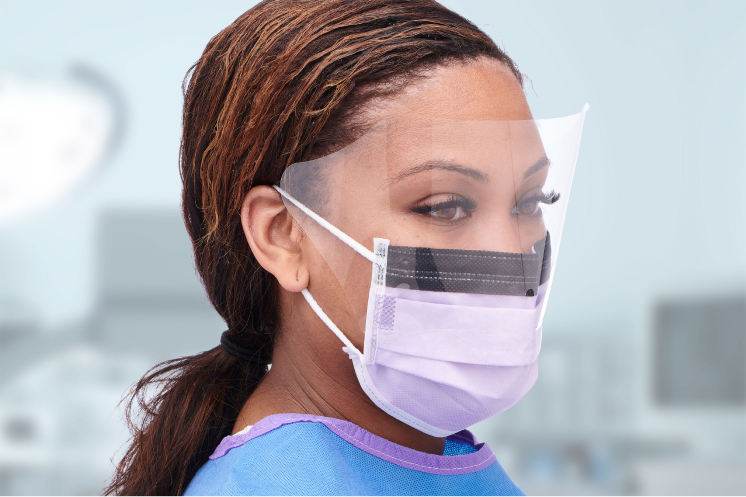 Face masks and shields