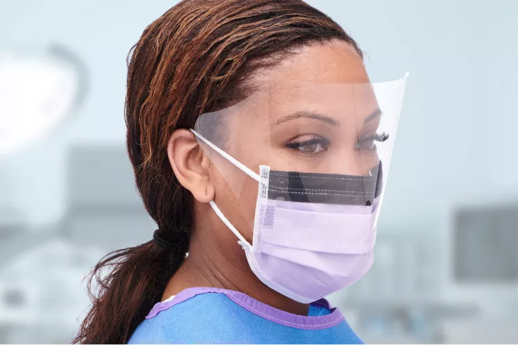 Face masks and shields