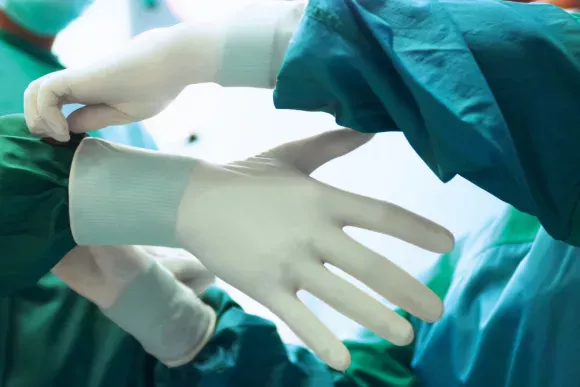 Surgical gloves